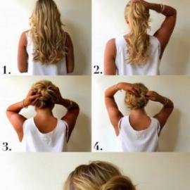Πώς να φτιάξετε ένα όμορφο κουλούρι για μακριά μαλλιά